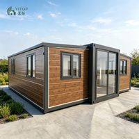 Casa Container Espandibile Prefabbricata di Alta Qualità, Impermeabile, 20ft 30ft 40ft, 2-4 Camere da Letto, Casa Modulare Compatta