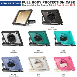 Heavy Duty TPU Hard Plastic Tablet Cover Case For Samsung Galaxy Tab A9 Plus Sm-x210 X216 Case