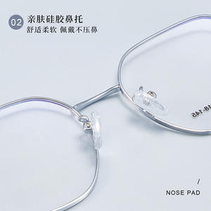 Montures de lunettes rondes en alliage Danyang 35029, monture hexagonale complète, charnière de précision durable, unisexe, verres en résine - Product Image 5