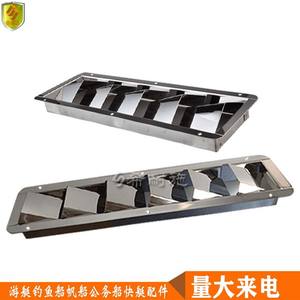 Rejilla de Ventilación de Acero Inoxidable con Salida de Aire Larga y Transpirable, Malla Cuadrada para Sistemas de Calefacción y Climatización - Product Image 6