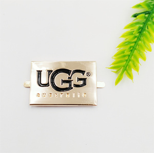 لوحة معدنية مع مخصص شعار محفورة شعار معدني ل محفظة - Product Image 3