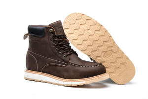 <span class=keywords><strong>Scarpe</strong></span> <span class=keywords><strong>Antinfortunistiche</strong></span> Eleganti in Vera Pelle Stile Industriale, Leggere, Resistenti alle Forature, con Soletta Comfort Ammortizzata e Suola Goodyear - Product Image 4