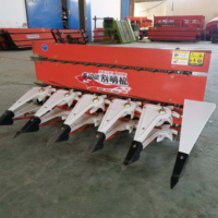Offre Spéciale Mini Tracteur PTO Driven Farm Reaper Harvester Machine pour Maïs Riz Blé Luzerne Herbe Thé Feuille Maïs Récolte
