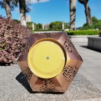 Lanternes décoratives en fer forgé pour Villa, jardin, cour, projecteur, éclairage extérieur, maisons, énergie solaire, lampes suspendues pour pelouse