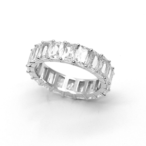 Женское кольцо с цирконием, 925 - Product Image 1