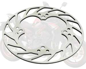 Factory Motos 250mm trasero Disco De Freno Rotor disco motocicleta freno disco para Kawasaki Z900 <span class=keywords><strong>Z800</strong></span> Z1000 Ninja ZX14R ZZR1400 Z750 - Product Image 1