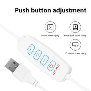 Lámpara de Mesa Plegable Pequeña ANTINSKY, Lámpara de Noche Recargable por USB, Lámpara de Escritorio Inalámbrica para Dormitorio, Sala de Estar, Oficina en Casa, Decoración - Product Image 6