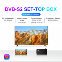Décodeurs de télévision par satellite HD numériques gratuits de haute définition, fabriqués en Chine, pour la réception de programmes, boîtier TV intelligent pour le divertissement à domicile
