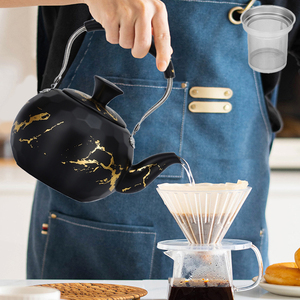 Venta caliente múltiples tamaños metal tradicional hervidor de acero inoxidable chino tetera ollas de agua y teteras - Product Image 3