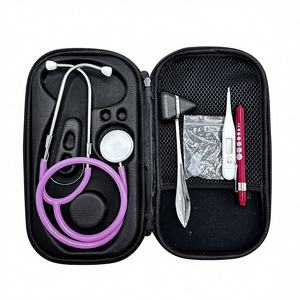 Kits de stéthoscopes médicaux professionnels en gros - Stéthoscope acoustique à tête simple, approuvé CE/ISO pour médecins/infirmières - Product Image 3