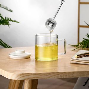 High Quality Egg-Shaped <b>Tea</b> <b>Infuser</b> and Strainer Stainless Steel with Handle Lid Ball-Shaped Filter Utensil for <b>Tea</b> Coffee - Product Image 3