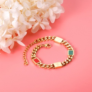 Dijes de Alta Calidad para la Creación de Joyería, Pulseras de Moda para Damas, Dijes Elegantes y Coloridos para Pulseras Cubanas - Product Image 5