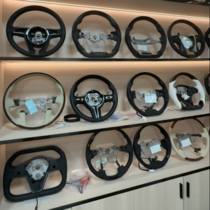 Volant en fibre de carbone pour <span class=keywords><strong>Dodge</strong></span> Challenger Hellcat Charger <span class=keywords><strong>SRT</strong></span> 2015 2016 2017 2018 2019 <span class=keywords><strong>2020</strong></span> 2021 2022 - Product Image 4