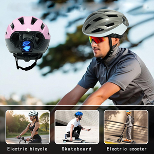 Casque intelligent LED élégant et étanche avec contrôle complet via application mobile, matériaux de haute qualité, finition magnifique et protection toutes saisons - Product Image 5