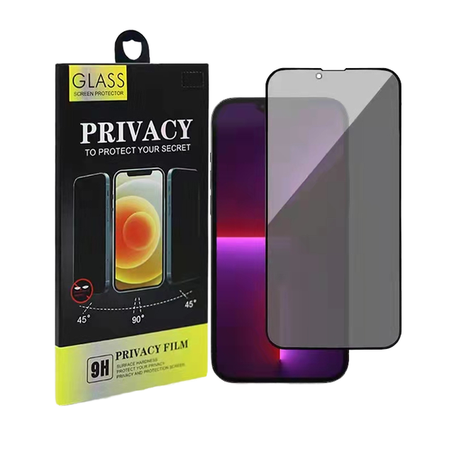 Privacy Mobile Phone Tempered Glass for iPhone XS 11 12 13 Plus 14 Plus 15 16 Pro MAX Full Cover Anti-Spy Screen Protector Film