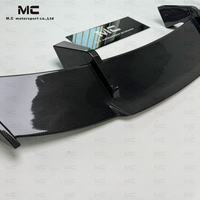 Kit carrosserie en fibre de carbone véritable style MP, grand aileron arrière, aileron de coffre arrière pour BMW G82 M4 2020-IN