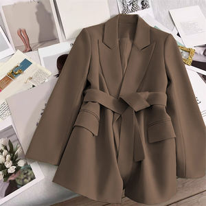 नई फीता सूट जैकेट कोट महिलाओं शरद ऋतु वसंत कोरियन शैली आकस्मिक कोट महिला फैशन ब्लेज़र शीर्ष - Product Image 6