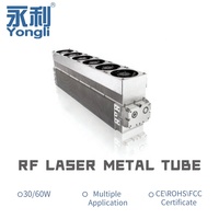 Yongli logam tabung Laser FR CO2 frekuensi Radio 30W Harga produsen asli