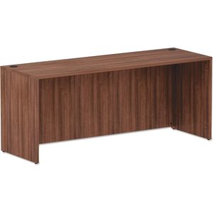 Alera Valencia Series Modern Walnut Credenza Shell 70.88w X 23.63d X 29.5h Desk & Drawer Organizer - Product Image 4