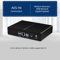 Hardware Pfsense 2955U, 4 GB de RAM, 64 GB de SSD, Mini Router Firewall Fortigate con 6 Puertos LAN