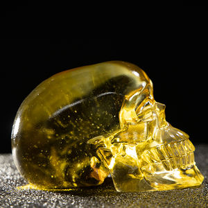 Fábrica de alta calidad personalizada hogar interior decoración adornos manualidades arte <span class=keywords><strong>3D</strong></span> diseño moderno transparente resina escultura - Product Image 2