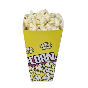 Custom printed Cinema Entertainment Paper popcorn boxes wholesale