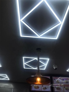 Luz de techo <span class=keywords><strong>LED</strong></span> cuadrada de 60W, <span class=keywords><strong>panel</strong></span> empotrado sin marco de 2x2 pies con alto lumen para iluminación de oficinas y centros comerciales - Product Image 2