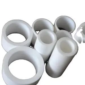 गिरावट और संक्षारण प्रतिरोधी अस्तर F4 PTFE मोल्डेड पाइप PTFE एक्सट्रूज़न पाइप रासायनिक उद्योग