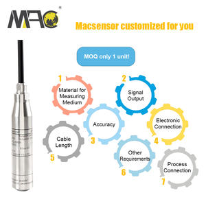 Trasduttore sommergibile del trasmettitore di pressione del livello del liquido <span class=keywords><strong>4</strong></span> <span class=keywords><strong>20ma</strong></span> per la misurazione del livello - Product Image 5