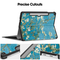 IOT motif personnalisation étui pour tablette en cuir Pu coque arrière rigide étui pour ordinateur portable pour microsoft Surface Pro 12 housse de tablette