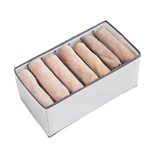 New Arrive PVC Mesh Bra Underwear Closet Organizer Waterproof Folding Clothes Storage Drawer Organizer