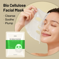 Masque facial en bio-cellulose hydratant et liftant instantané à l'arbre à thé pour peaux sèches, soin des pores et des points noirs, contrôle du sébum