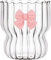 Vente flash - Tasse à café en verre borosilicate résistant à la chaleur, forme 3D colorée, style moderne minimaliste, pour le petit-déjeuner, le lait