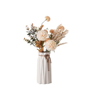 Bouquet de fleurs artificielles CallaFloral en tissu tissé plastique pour mariage et décoration intérieure CF01221 - Product Image 5