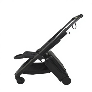 Cochecito de Bebé Plegable de Fábrica con Ruedas Giratorias de 360°, Aprobado para Cabina de Avión, Carrito Universal para Niños - Product Image 2
