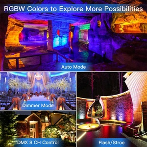 Đèn <span class=keywords><strong>Par</strong></span> <span class=keywords><strong>LED</strong></span> chống nước IP65 18x10w <span class=keywords><strong>RGBW</strong></span> 4in1 DMX, đèn <span class=keywords><strong>Par</strong></span> chống nước cho sân khấu ngoài trời, DJ, concert, bar - Product Image 5