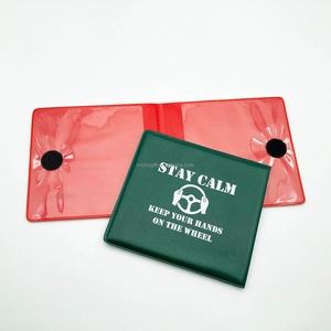 Portadocumentos de registro de <span class=keywords><strong>coche</strong></span> de plástico personalizado carpeta de archivos de licencia de vehículo organizador de documentos de <span class=keywords><strong>coche</strong></span> plegable - Product Image 3