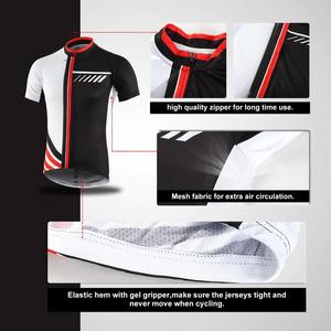 Maillot <span class=keywords><strong>de</strong></span> vélo personnalisé pour <span class=keywords><strong>homme</strong></span>, manches courtes, respirant, séchage rapide, pour vélo <span class=keywords><strong>de</strong></span> route et VTT, fabricant OEM - Product Image 3