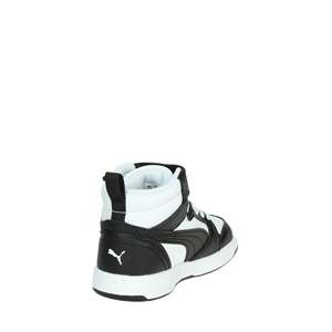 Zapatillas Deportivas Puma para Niños, Estilo Baloncesto, Color Blanco y Negro - Product Image 3