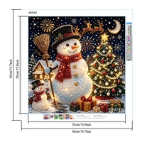 Kit de Peinture Diamant 5D Personnalisé Noël DIY, Kit de Peinture Perles DIY, Produits pour Adultes, Art Mural Salon, Marque Propre