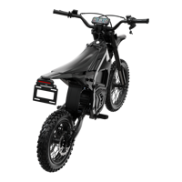 Moto électrique tout-terrain pour adultes 1500W à moteur central 48V 27Ah, roues F14 R12 pouces, 60km/h, autonomie 40km, cyclomoteur électrique, vente en gros