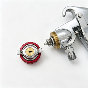 Pistola de Pulverización Neumática W-71PT de Alimentación a Presión, Herramientas de Pintura Automática, Alta Atomización, Ahorro de Pintura, 300 ml/min, Aleación de Aluminio - Product Image 2