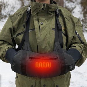 Outdoor Heated <b>Gloves</b> With <b>USB</b> Adjustable Temperature Black Winter Warm <b>Gloves</b> For Ice Fishing Mountaineering Camping Unisex - Product Image 2