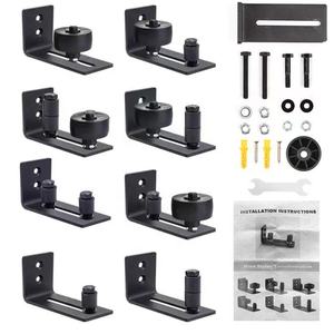 Guide <span class=keywords><strong>de</strong></span> sol pour <span class=keywords><strong>porte</strong></span> coulissante <span class=keywords><strong>de</strong></span> grange, design encastré, montage mural, rouleau inférieur réglable, plat, anti-rayures, quincaillerie pour <span class=keywords><strong>porte</strong></span> <span class=keywords><strong>de</strong></span> grange - Product Image 3