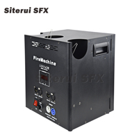 Machine à feu SITERUI 200W DMX512, nouveau modèle, triple jet de flamme pour spectacles et concerts en extérieur, équipement d'éclairage de scène