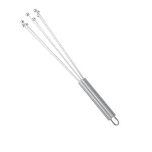 <span class=keywords><strong>Fouet</strong></span> à oeufs en acier inoxydable de 12 pouces Batteur à oeufs en métal de cuisine en céramique avec outil de mélange et de fouettage à billes - Product Image 1