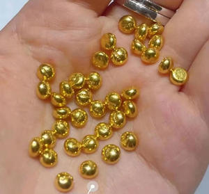 Ciondoli di Lusso in Oro 24k per Donna e <span class=keywords><strong>Uomo</strong></span>, <span class=keywords><strong>Accessori</strong></span> per Bracciali e <span class=keywords><strong>Collane</strong></span> Fai-da-Te, Gioielleria Fine - Product Image 3