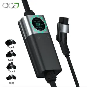 High Quality J1772 Portable Ev Charger Level 2 Type 1 16a Ac Supplier The Industry Wholesale Good Price Home For Electric Car