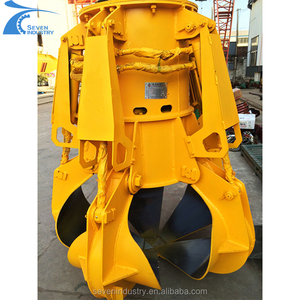 5-47T Bagger-Greifer Hydraulischer Steingreifer Schrottmetall-Greifzange Orangenschalen-Greifer Vierklauen-Abfallstahl-Eisengreifer - Product Image 3