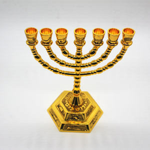 Еврейские подсвечники Menorah, подсвечники для религии, канделябры, ханукки, подсвечники с 7 отверстиями - Product Image 5